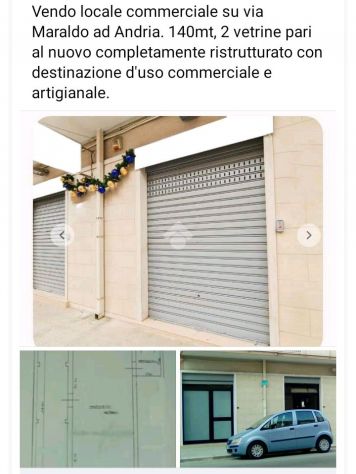 locale commerciale in vendita ad Andria