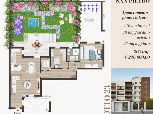 appartamento in vendita ad Andria in zona Montegrosso