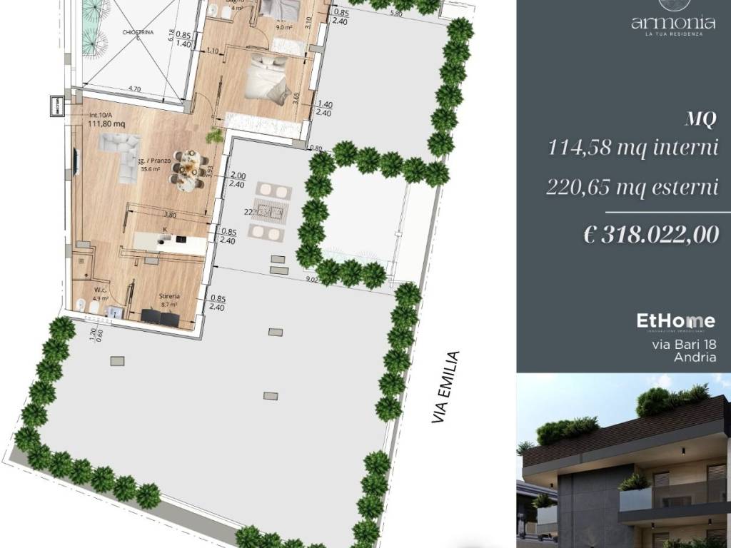 appartamento in vendita ad Andria