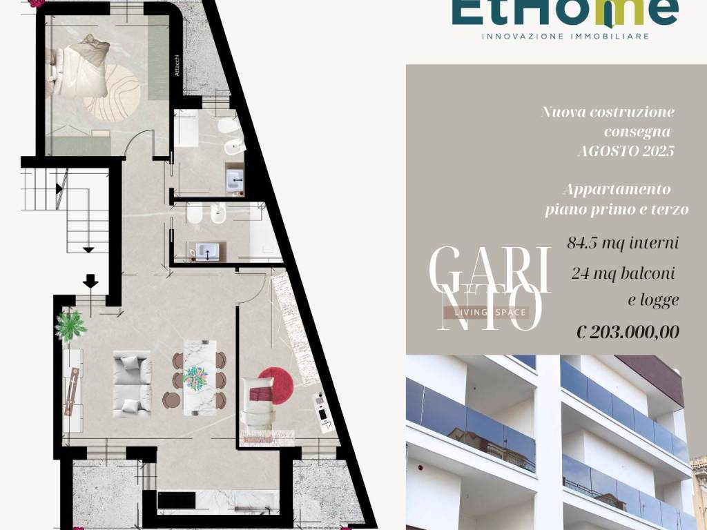appartamento in vendita ad Andria