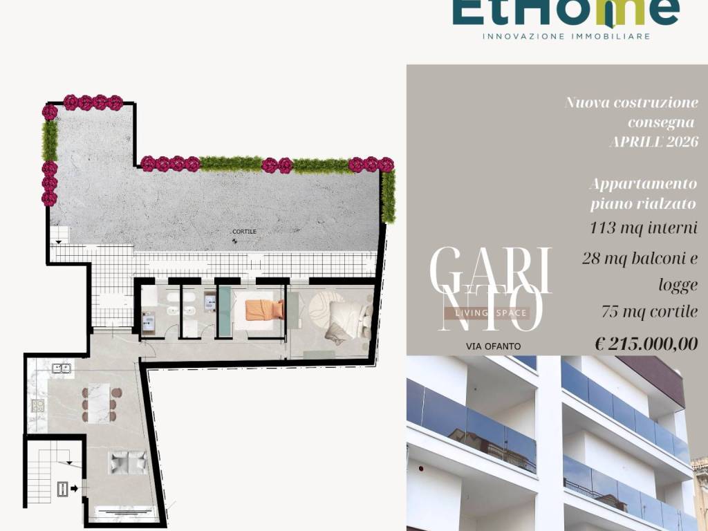appartamento in vendita ad Andria