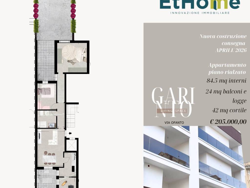 appartamento in vendita ad Andria