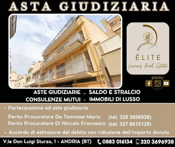appartamento in vendita ad Andria