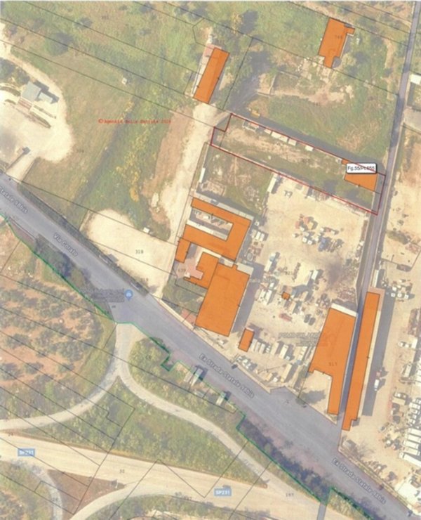 terreno industriale in vendita ad Andria