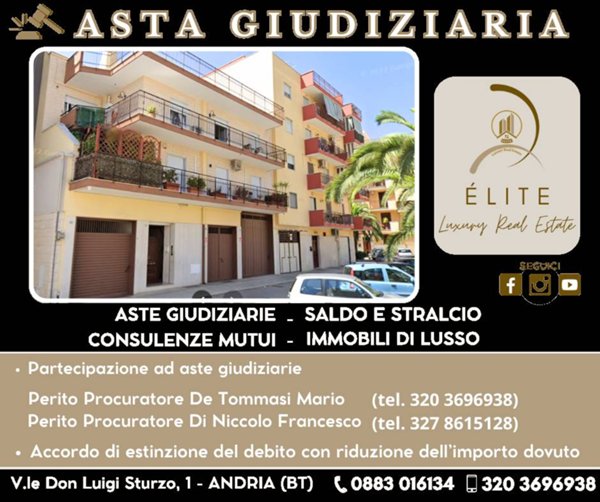 appartamento in vendita ad Andria