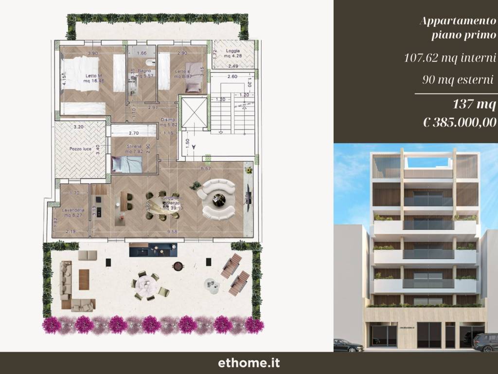 appartamento in vendita ad Andria