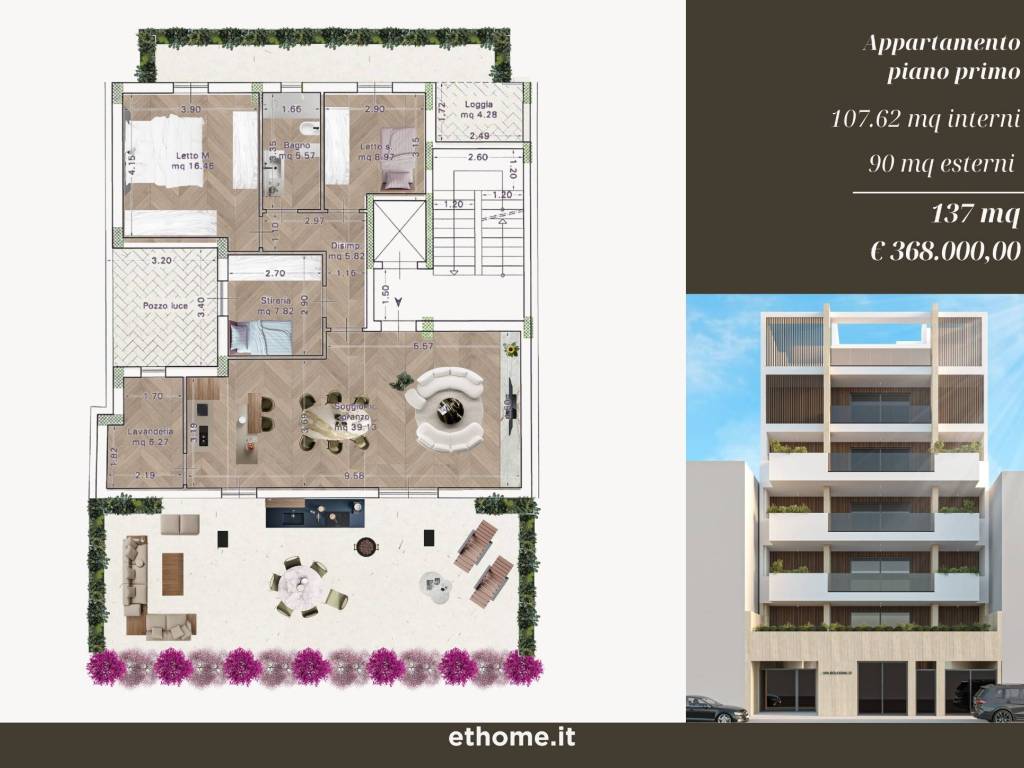 appartamento in vendita ad Andria