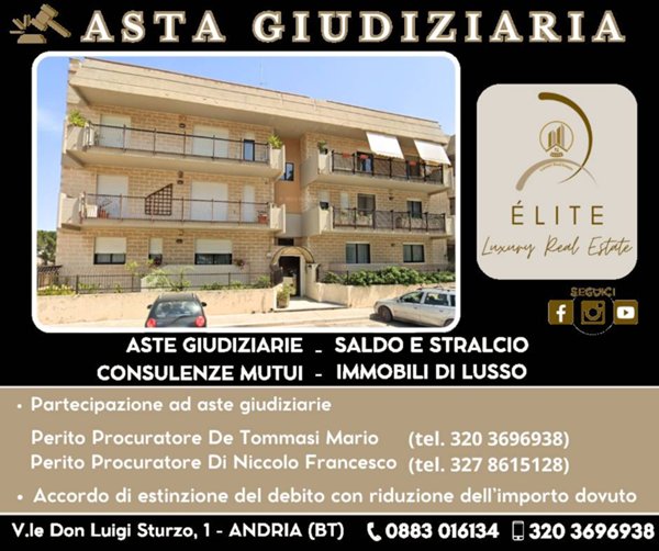 appartamento in vendita ad Andria