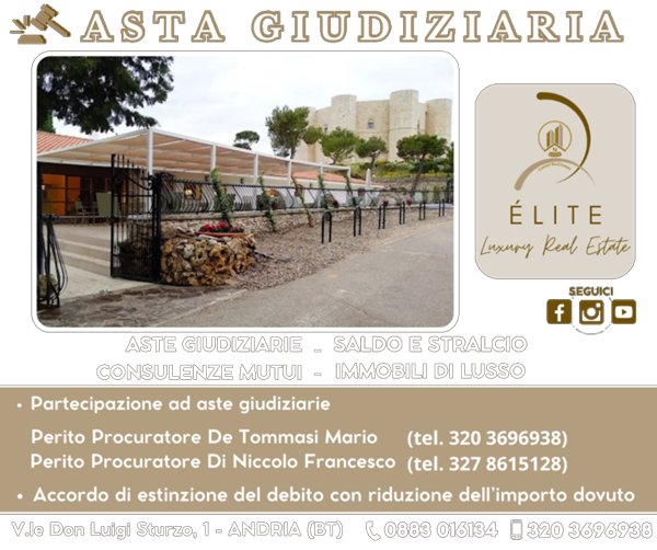 negozio in vendita ad Andria in zona Castel del Monte