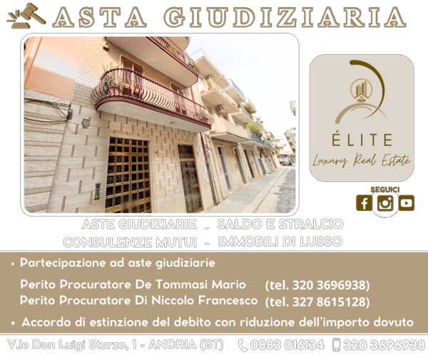 appartamento in vendita ad Andria