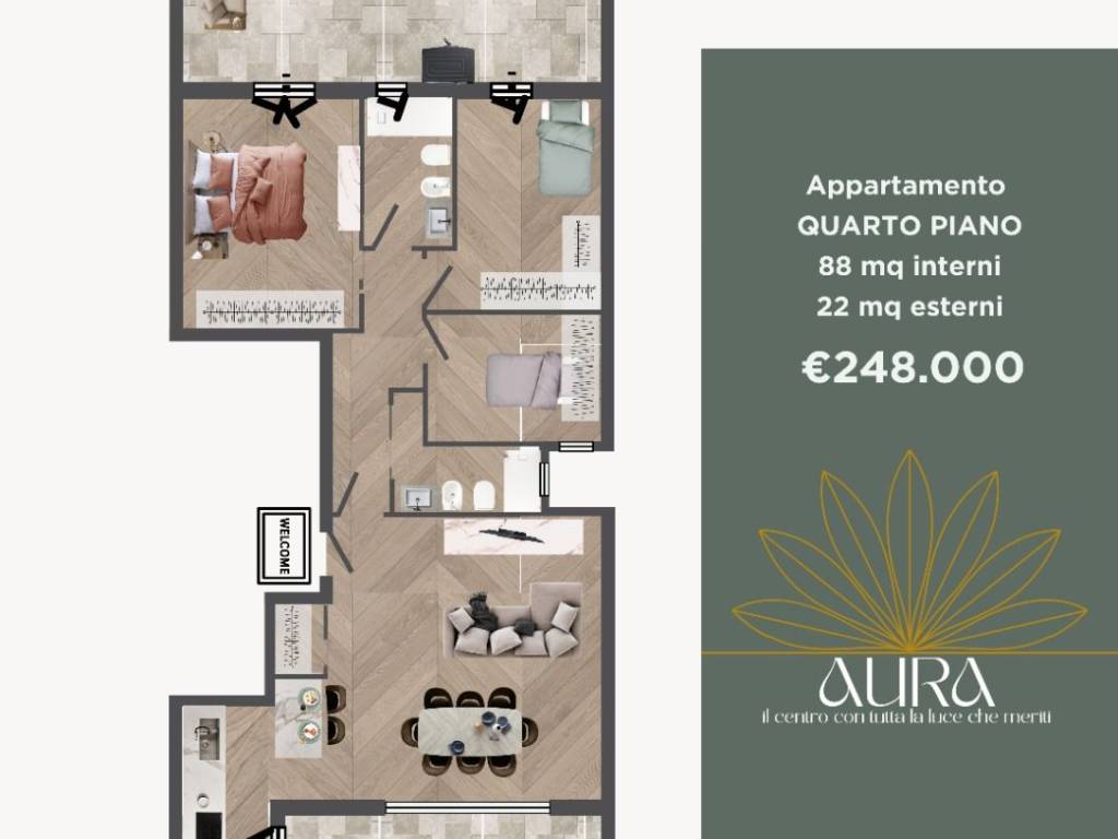 appartamento in vendita ad Andria