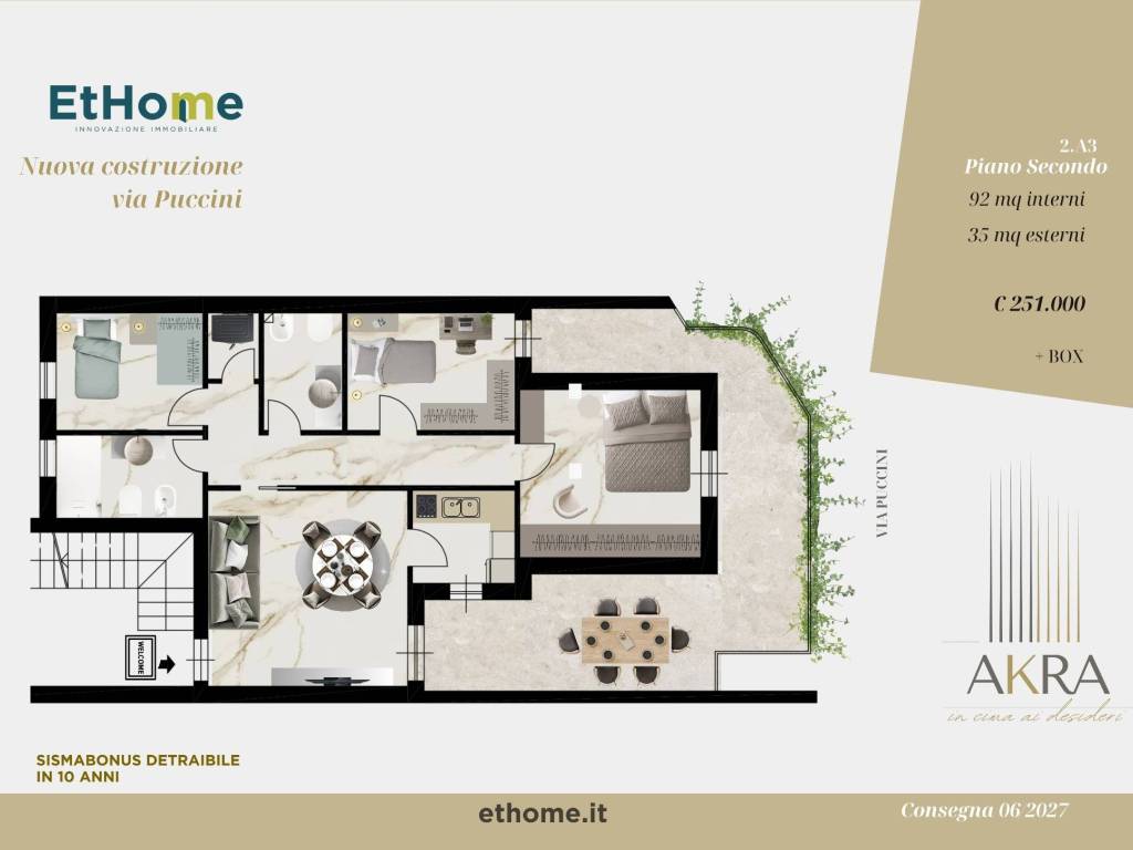 appartamento in vendita ad Andria