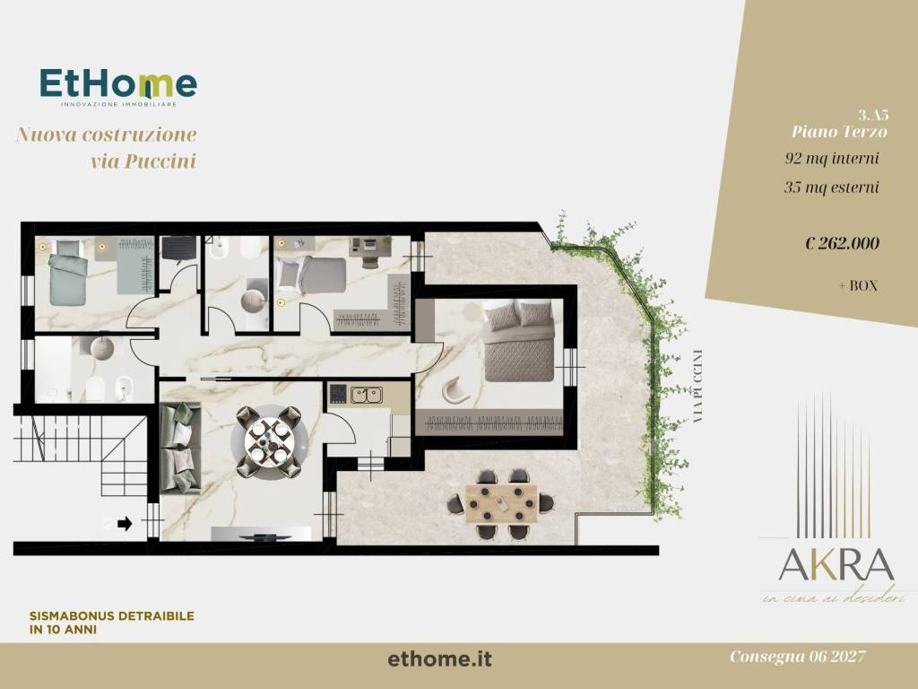 appartamento in vendita ad Andria