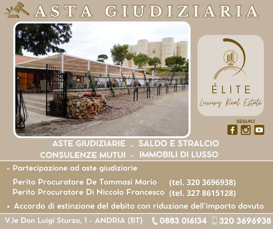 negozio in vendita ad Andria in zona Castel del Monte