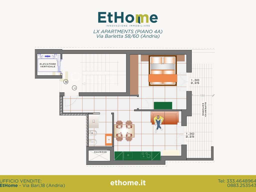 appartamento in vendita ad Andria