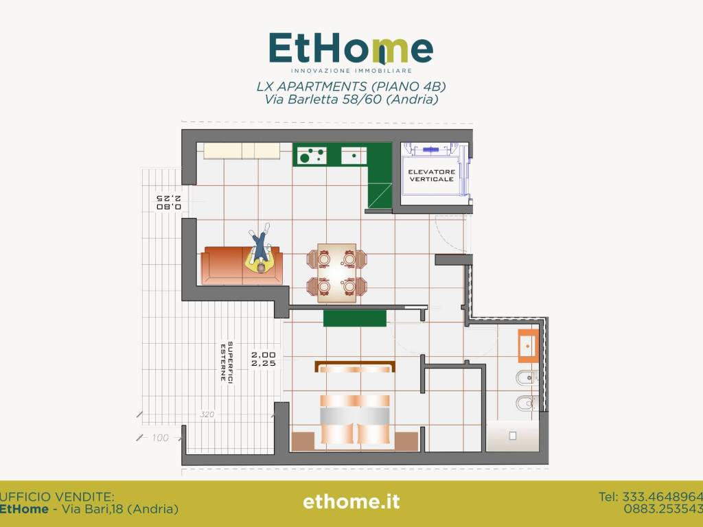 appartamento in vendita ad Andria