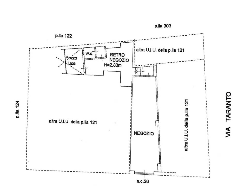 negozio in vendita ad Andria