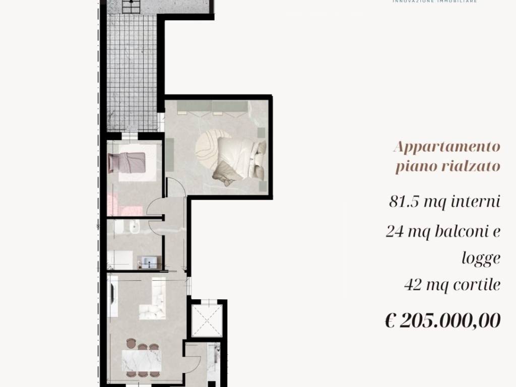 appartamento in vendita ad Andria