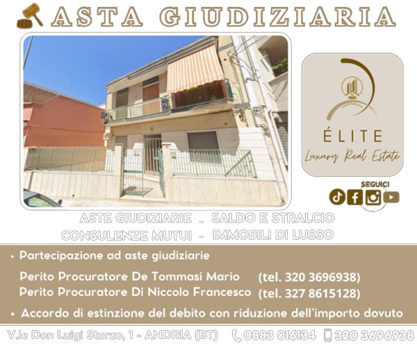 appartamento in vendita ad Andria