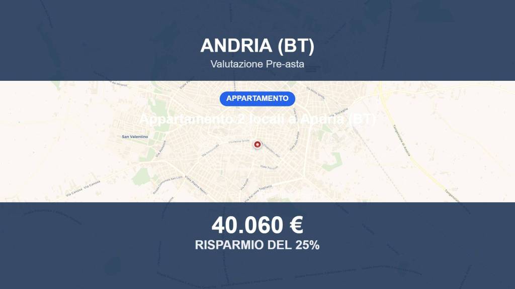 appartamento in vendita ad Andria in zona Centro Storico