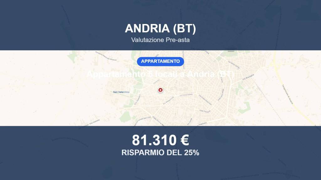 appartamento in vendita ad Andria