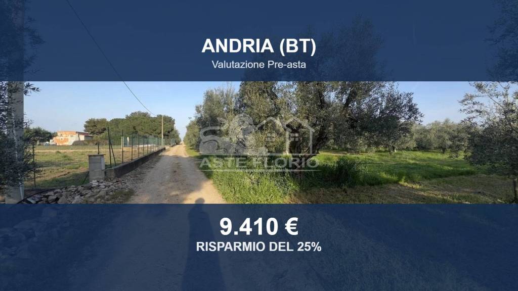 terreno agricolo in vendita ad Andria in zona Montegrosso