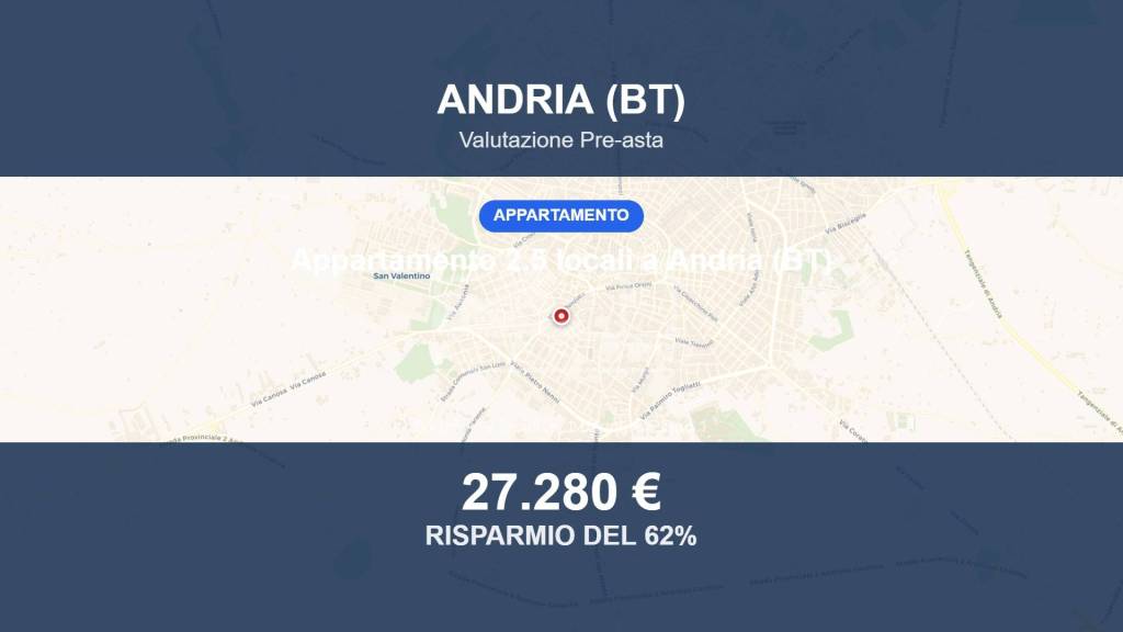 appartamento in vendita ad Andria in zona Centro Storico