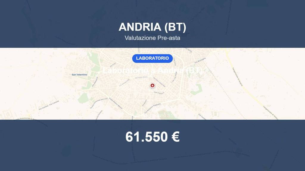 negozio in vendita ad Andria in zona Centro Storico
