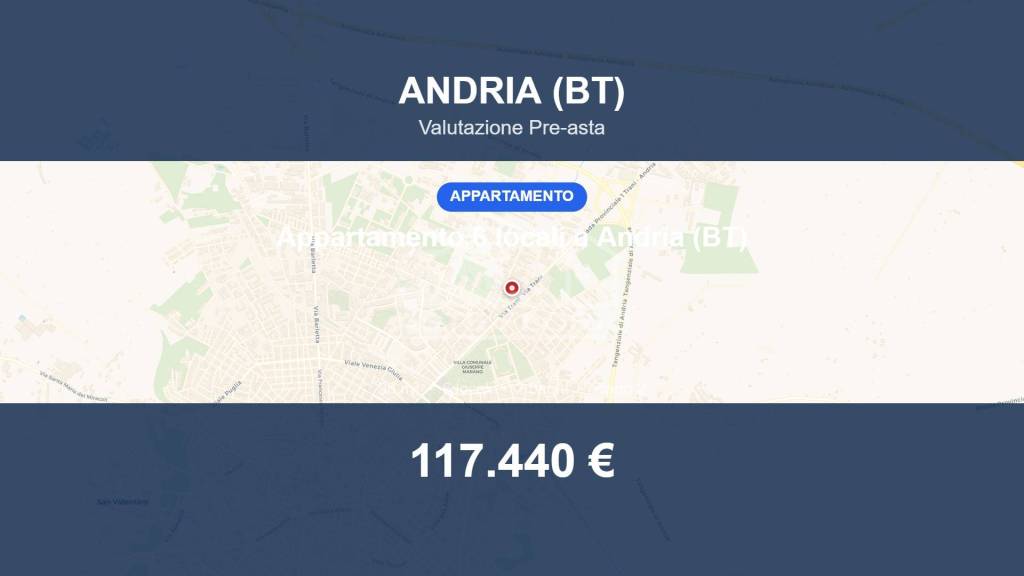 appartamento in vendita ad Andria