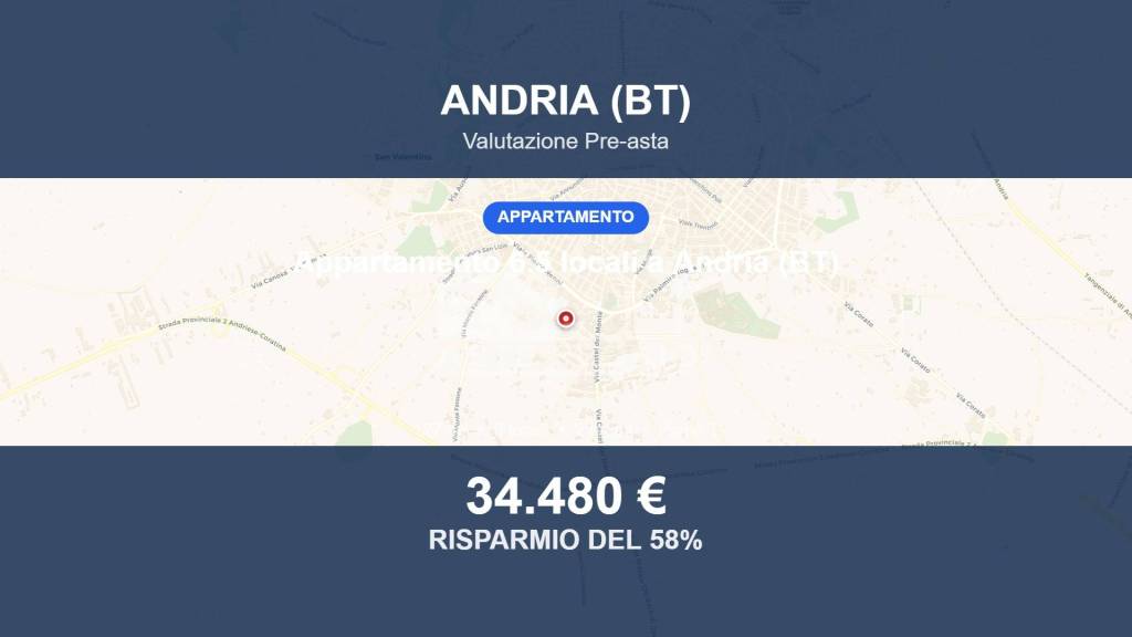 appartamento in vendita ad Andria
