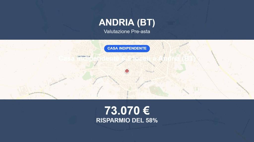 casa indipendente in vendita ad Andria in zona Centro Storico