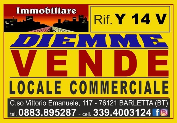 locale commerciale in vendita a Barletta