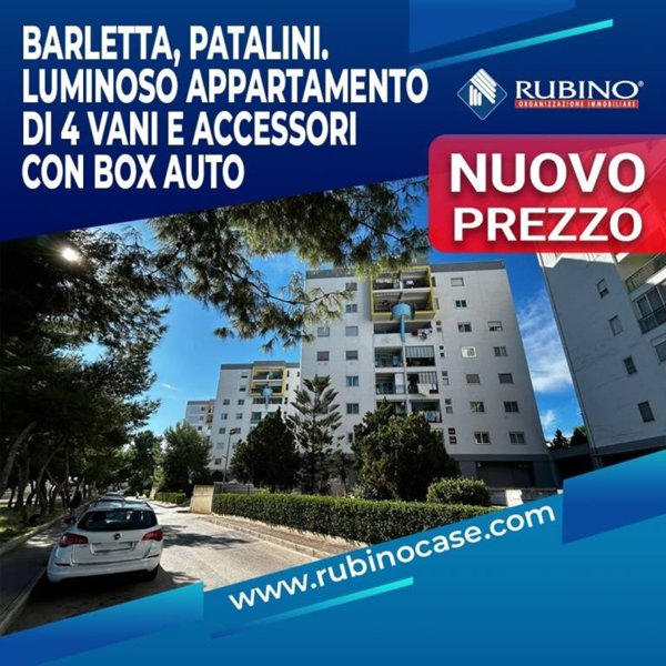 appartamento in vendita a Barletta in zona Patalini