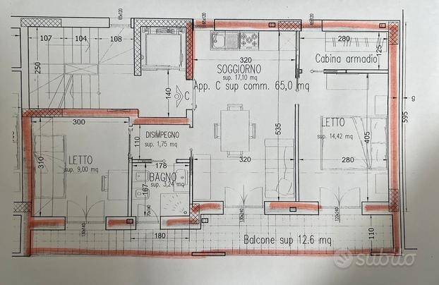 appartamento in vendita a Barletta in zona Borgovilla