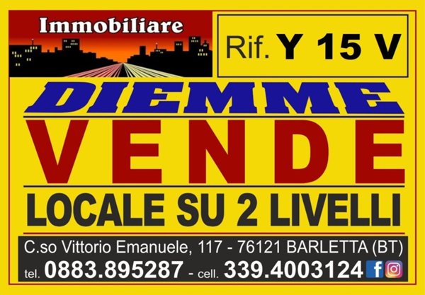 locale commerciale in vendita a Barletta