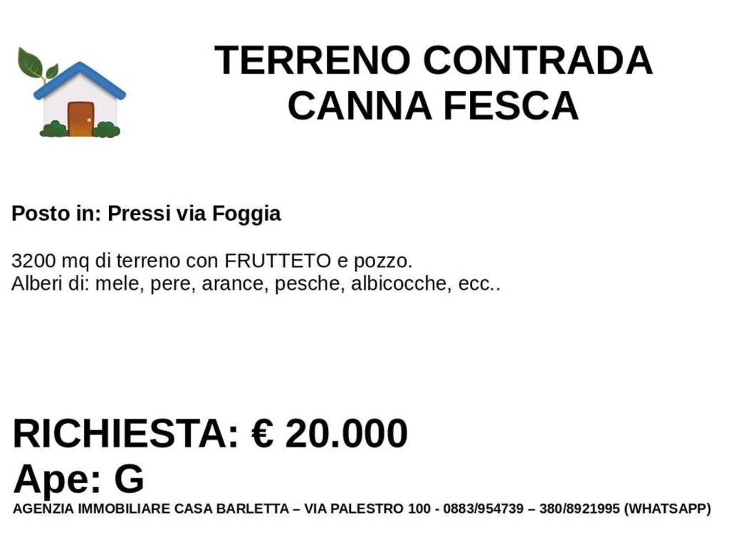 terreno agricolo in vendita a Barletta