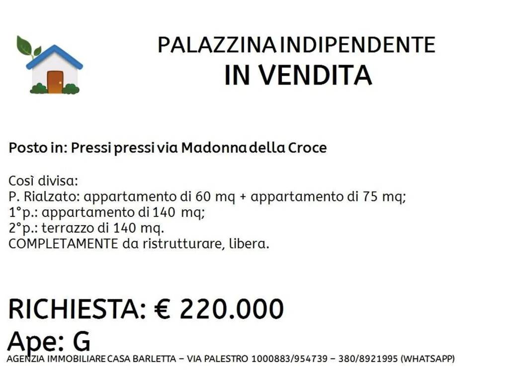 casa indipendente in vendita a Barletta in zona Borgovilla