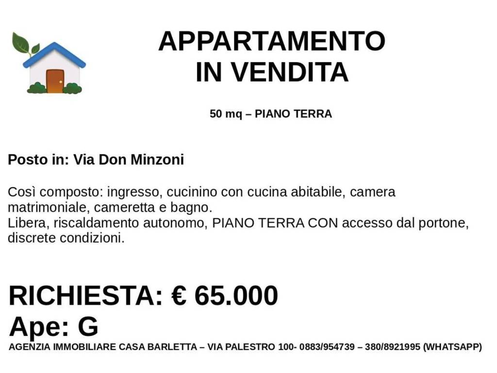 appartamento in vendita a Barletta in zona Borgovilla