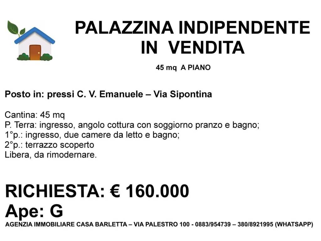casa indipendente in vendita a Barletta in zona Settefrati