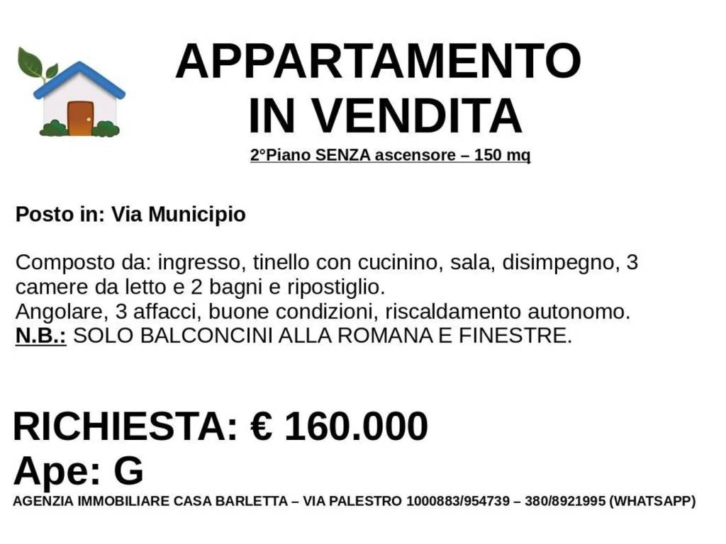 appartamento in vendita a Barletta in zona Centro Città