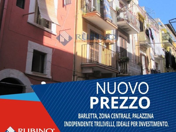 intera palazzina in vendita a Barletta in zona Settefrati
