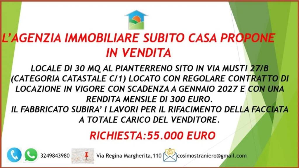 monolocale in vendita a Barletta in zona Settefrati