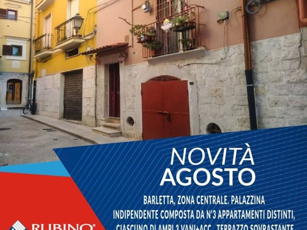 intera palazzina in vendita a Barletta in zona Centro Città