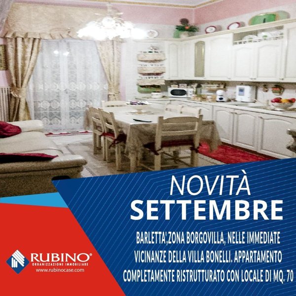 appartamento in vendita a Barletta in zona Borgovilla