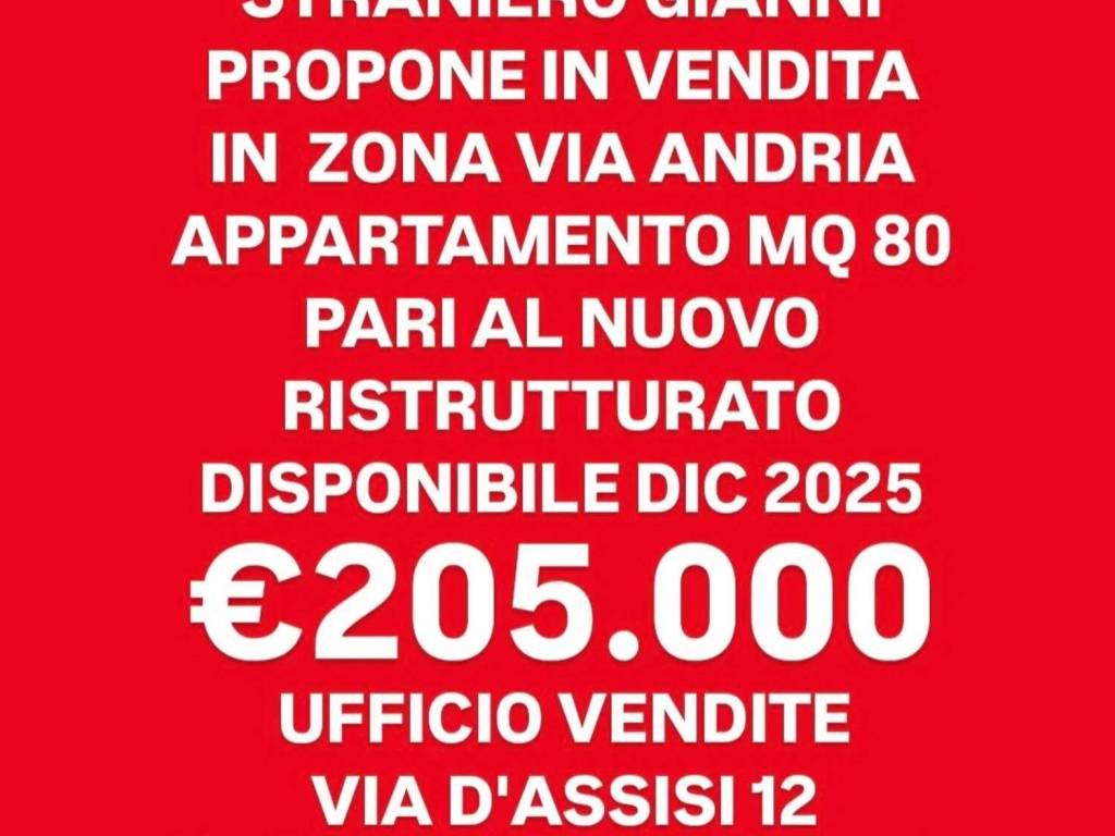 appartamento in vendita a Barletta in zona Montaltino