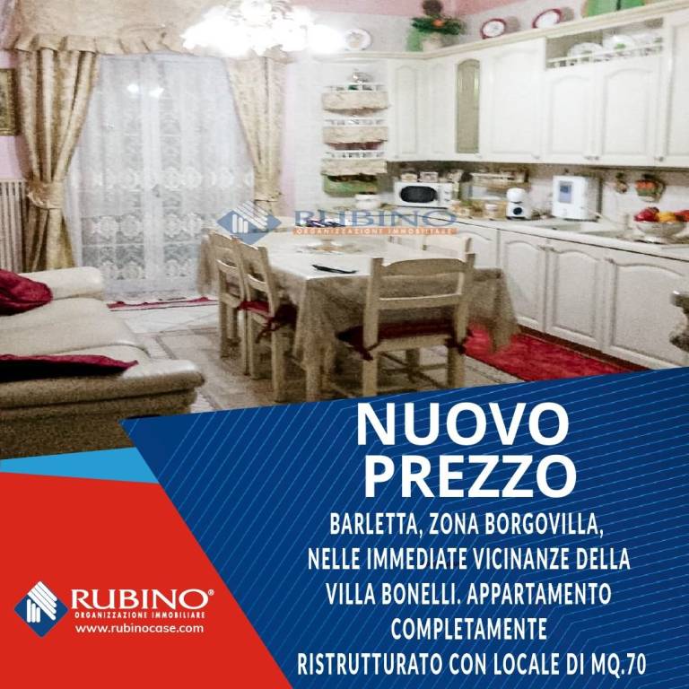 appartamento in vendita a Barletta in zona Borgovilla