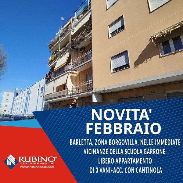 appartamento in vendita a Barletta in zona Borgovilla