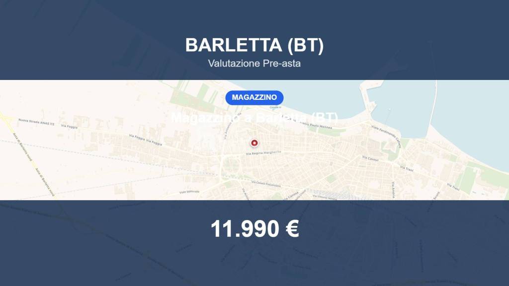 locale commerciale in vendita a Barletta in zona Centro Città