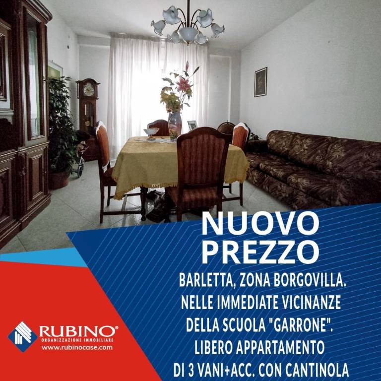 appartamento in vendita a Barletta in zona Borgovilla