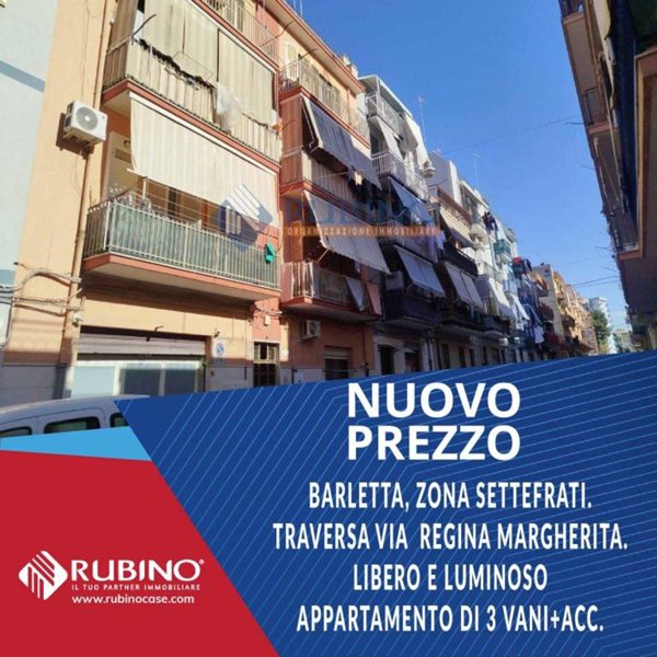 appartamento in vendita a Barletta in zona Settefrati